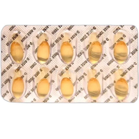d rise 2000 softgel capsule 10's